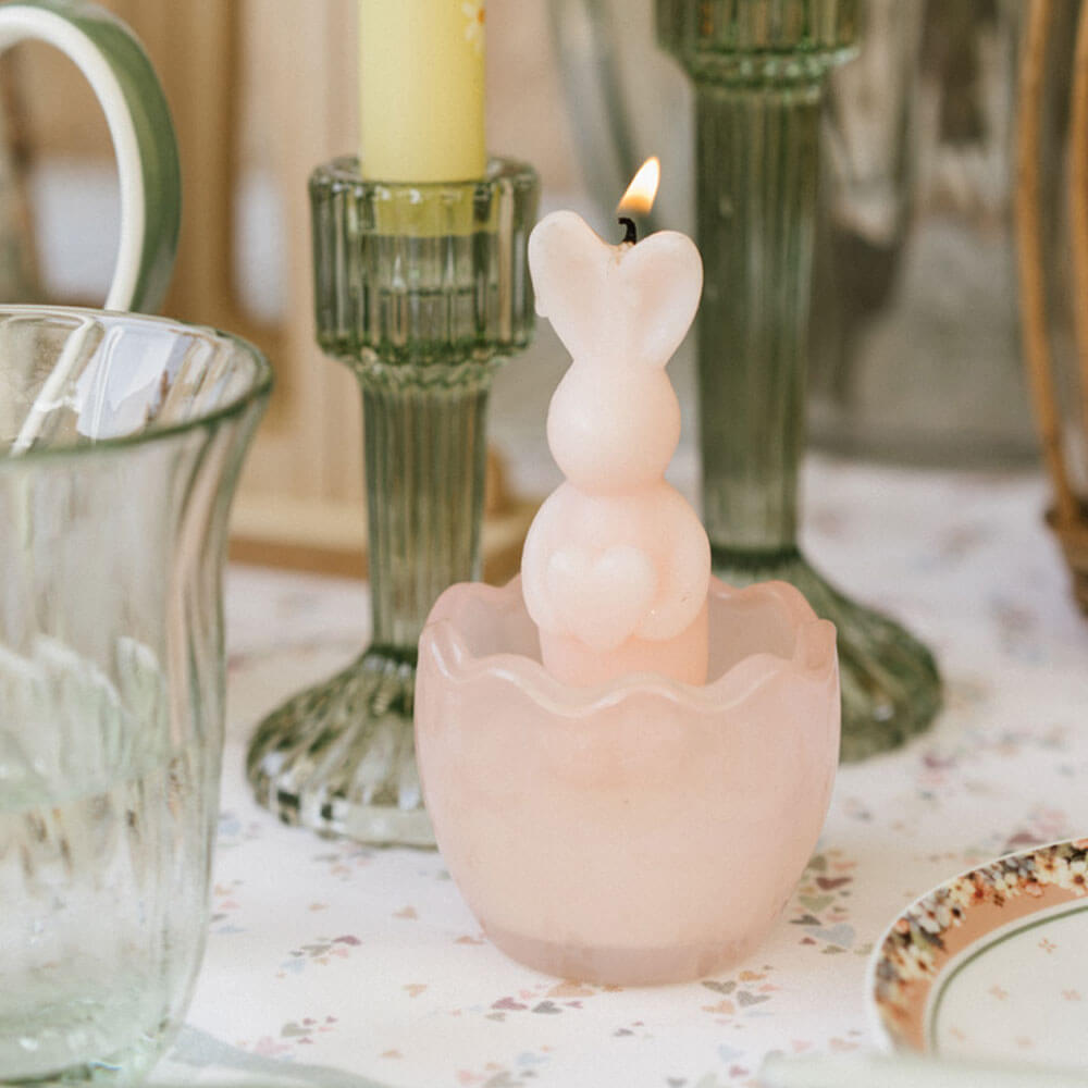 Nuvole di Stoffa Candele Coniglio in Uovo Vetro Ø6,5 2 Nuvole di Stoffa Candele Coniglio in Uovo Vetro Ø6,5 - immagine 2
