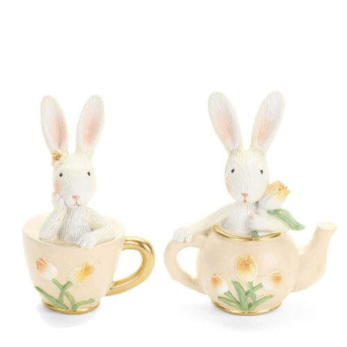 Alternative view of Coniglio in Resina Teiera o Tazzina PePen H 10 cm