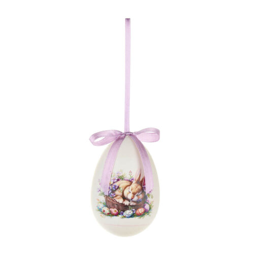 Nuvole di Stoffa Set 6 Uova Decorate PePen h 8 cm - immagine 3