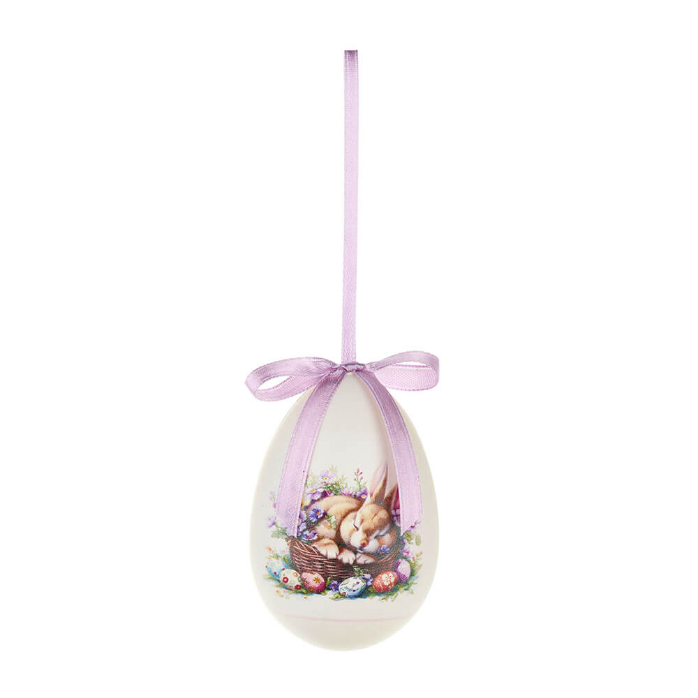 Nuvole di Stoffa Set 6 Uova Decorate PePen h 8 cm - immagine 3