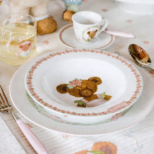 Alternative view of Nuvole di Stoffa Servizio Piatti Sweet Bear 18 pz