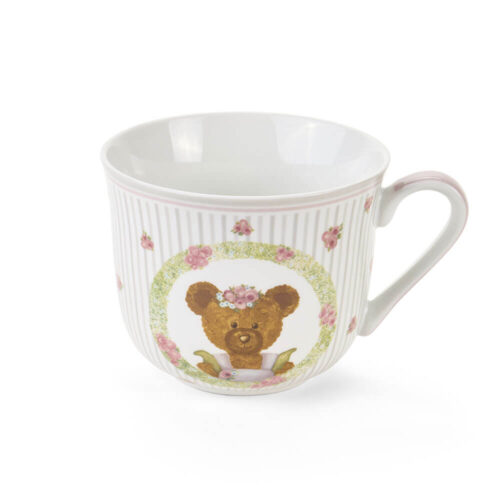 Alternative view of Nuvole di Stoffa Tazza Righe Sweet Bear 370 ml