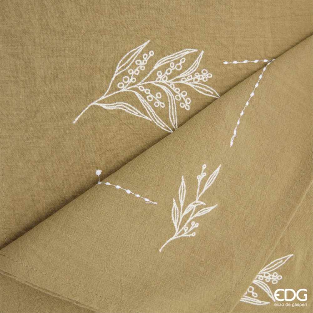 EDG Mantel Rama 130x130 + 4 servilletas 43x43 2 EDG Mantel Rama 130x130 + 4 servilletas 43x43 - Imagen 2