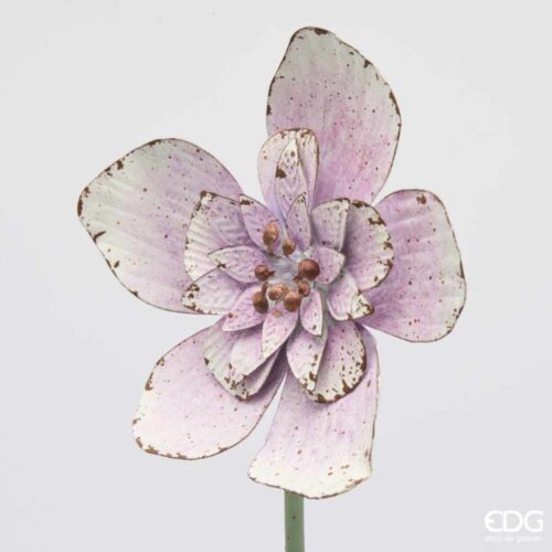 Alternative view of EDG Decoro Fiore Metallo Lilla H 48 cm