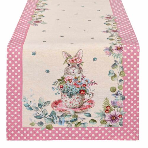 Nuvole di Stoffa Runner Tè nel Bosco Jacquard 40x140