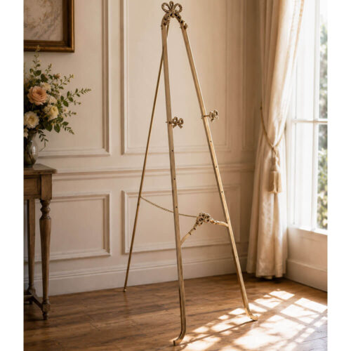 Blanc Mariclò Cavalletto Metallo Oro 130 cm Alma Regolabile