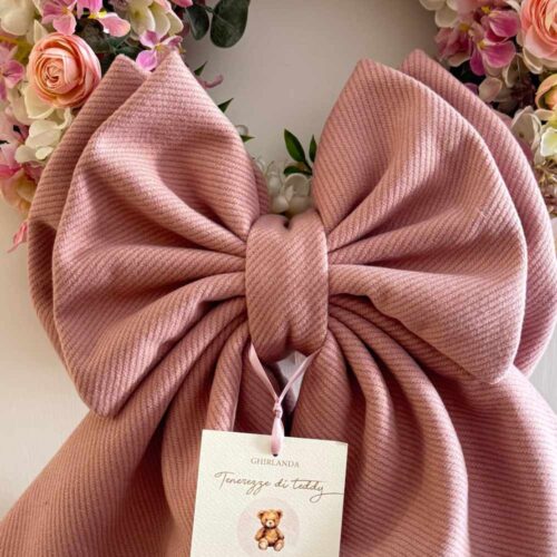 Alternative view of Guirlande de tendresse Teddy rose Ø45 cm