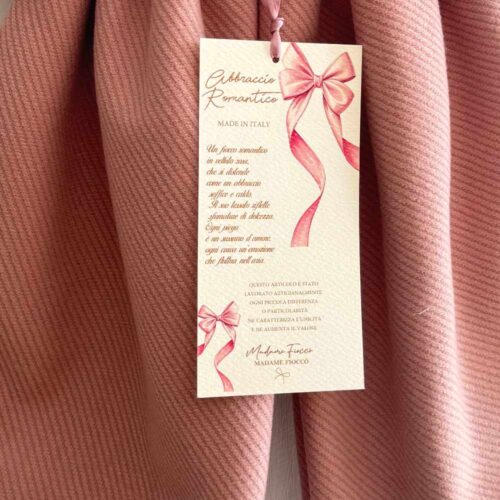 Alternative view of Cinta de nacimiento rosa romántica H 55 cm