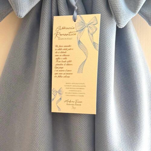 Alternative view of Cinta de Nacimiento Celeste Romántica H 85 cm