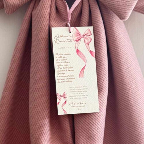 Alternative view of Cinta de nacimiento rosa romántica H 85 cm