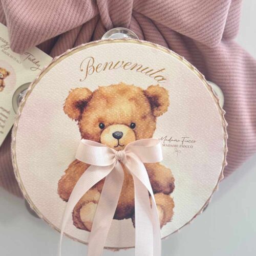 Alternative view of Nœud Tenerezza di Teddy rose BIENVENUTA H 30 cm