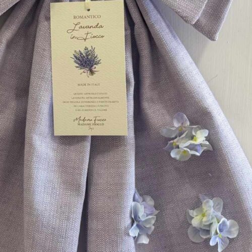 Alternative view of Madame Fioccò Nœud Romantique Lavande h 65 cm avec applications