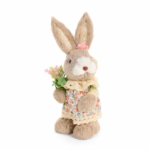 Alternative view of Nuvole di Stoffa Coppia Conigli Pepen Lui e Lei H 40