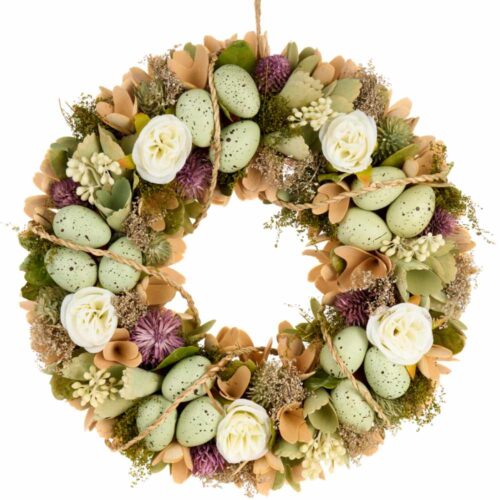 Alternative view of Nuvole di Stoffa Ghirlanda Pepen Uova 33x33 cm