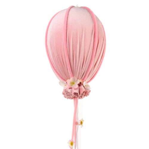 Alternative view of Nuvole di Stoffa Deco Mongolfiera Rosa H 24 cm