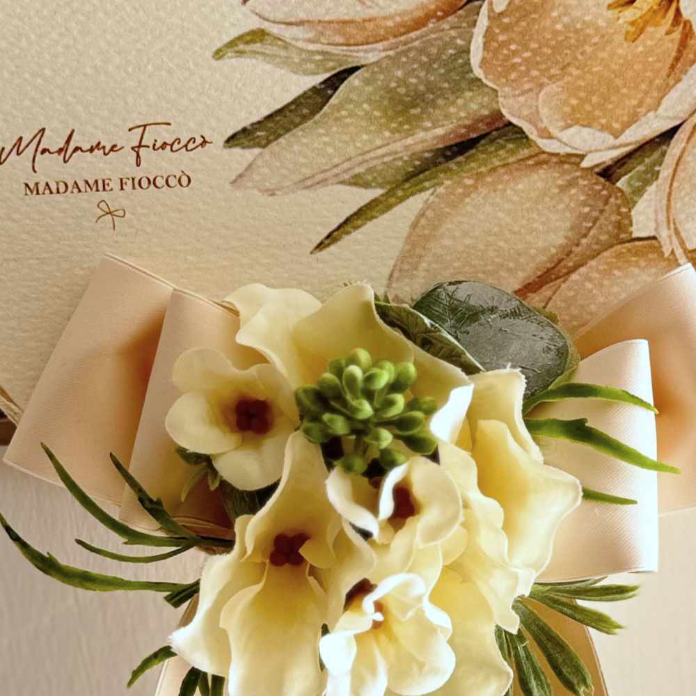 Madame Fioccò Tambourin Rêve de Printemps 18 cm Tulipes – Image 2