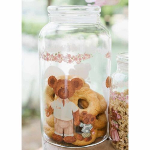 Alternative view of Nuvole di Stoffa Barattolo Sweet Bear 13x22 cm