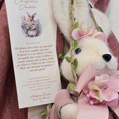 dettaglio fiocco coniglio malva 2