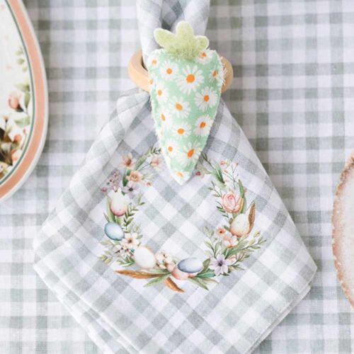 Alternative view of Nuvole di Stoffa Portatovagliolo Carota Pepen 4,5x9 cm - 4 modelli