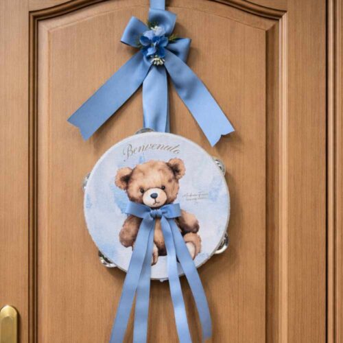 Madame Fioccò Tambourin Bienvenue Céleste Ø18 cm