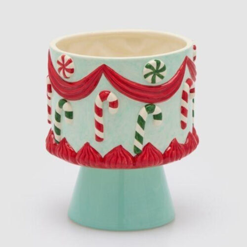 EDG Vaso Candy con Piede Azzurro H 21 - immagine 4
