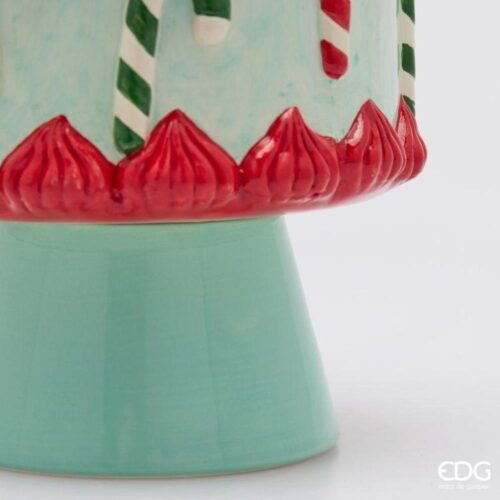 EDG Vaso Candy con Piede Azzurro H 21 - immagine 3
