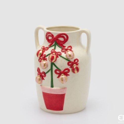 Alternative view of EDG Vaso Pino Decori Anfora H 25
