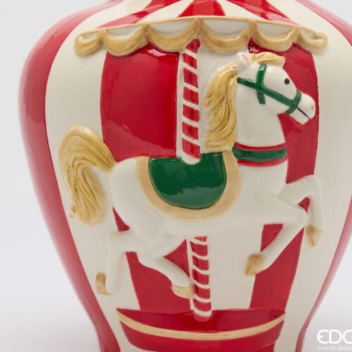 Alternative view of EDG Vaso Cavallo Giostra Anfora H 26