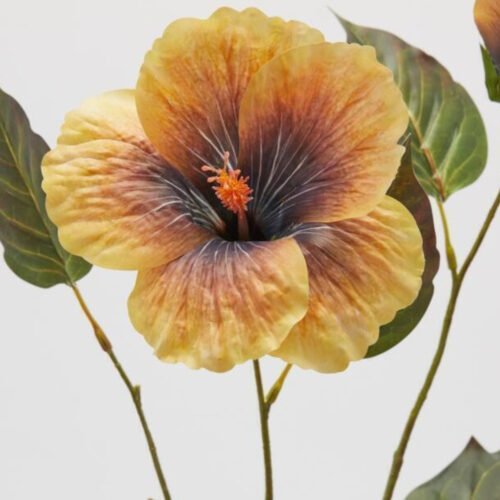 Alternative view of EDG Hibiscus Branche jaune Mix H 63 - Fleur artificielle Collection EDG 2026