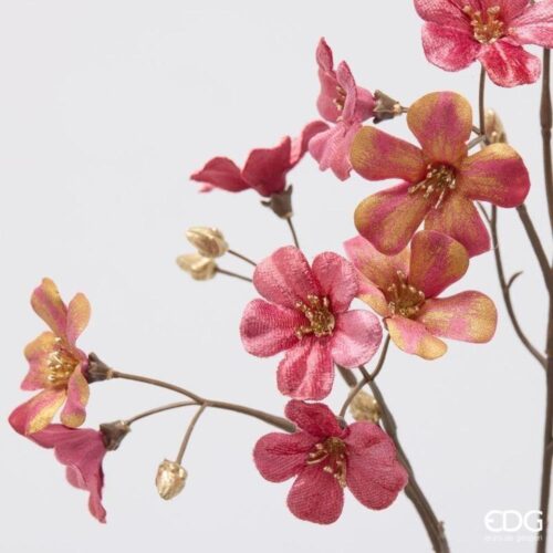 Alternative view of EDG Piombaggine Velluto Ramo Rosa Scuro H 60