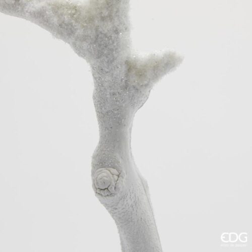 Alternative view of EDG Acacia Innevata Ramo Bianco H 68