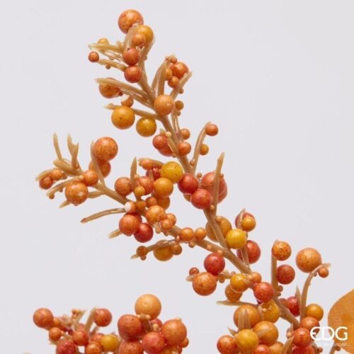 Alternative view of EDG Ramo di Bacche con Foglie Arancio H 65