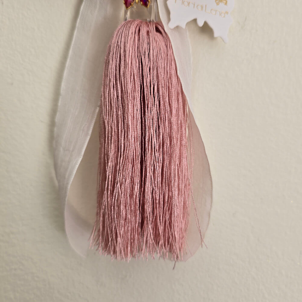Fiori di Lena décoratif en nappa avec pivoine et hortensia avec papillon H 30 cm – Image 3