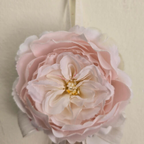 Fiori di Lena Tassel décoratif rose avec pivoine, hortensia et papillon H 30 cm – Image 3
