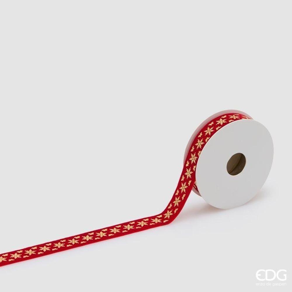 EDG Set 8 Nastri Natalizi Rosso Mix - immagine 8