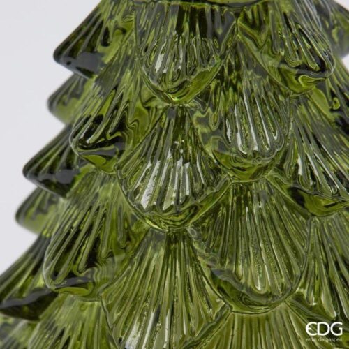 EDG Portacandela Pino Verde Scuro H 14 D 12 - immagine 3
