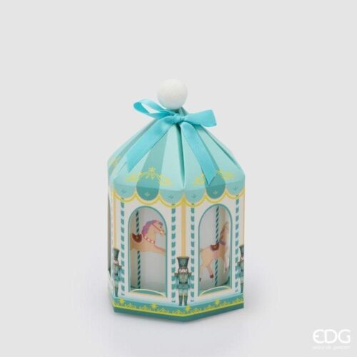 EDG Bougie Manège Parfumée White Musk H 9