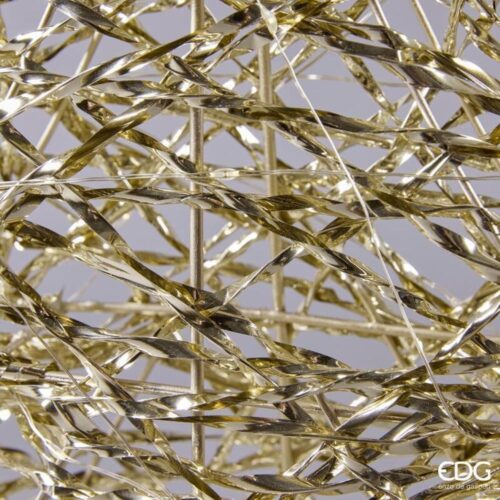 Alternative view of EDG Albero LED Stripes Cono Oro H 80 D 20