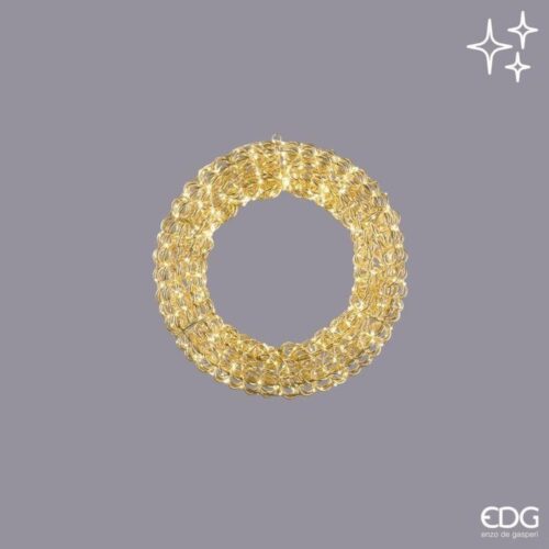 EDG Corona LED Curly Oro D 50 - Imagen 3