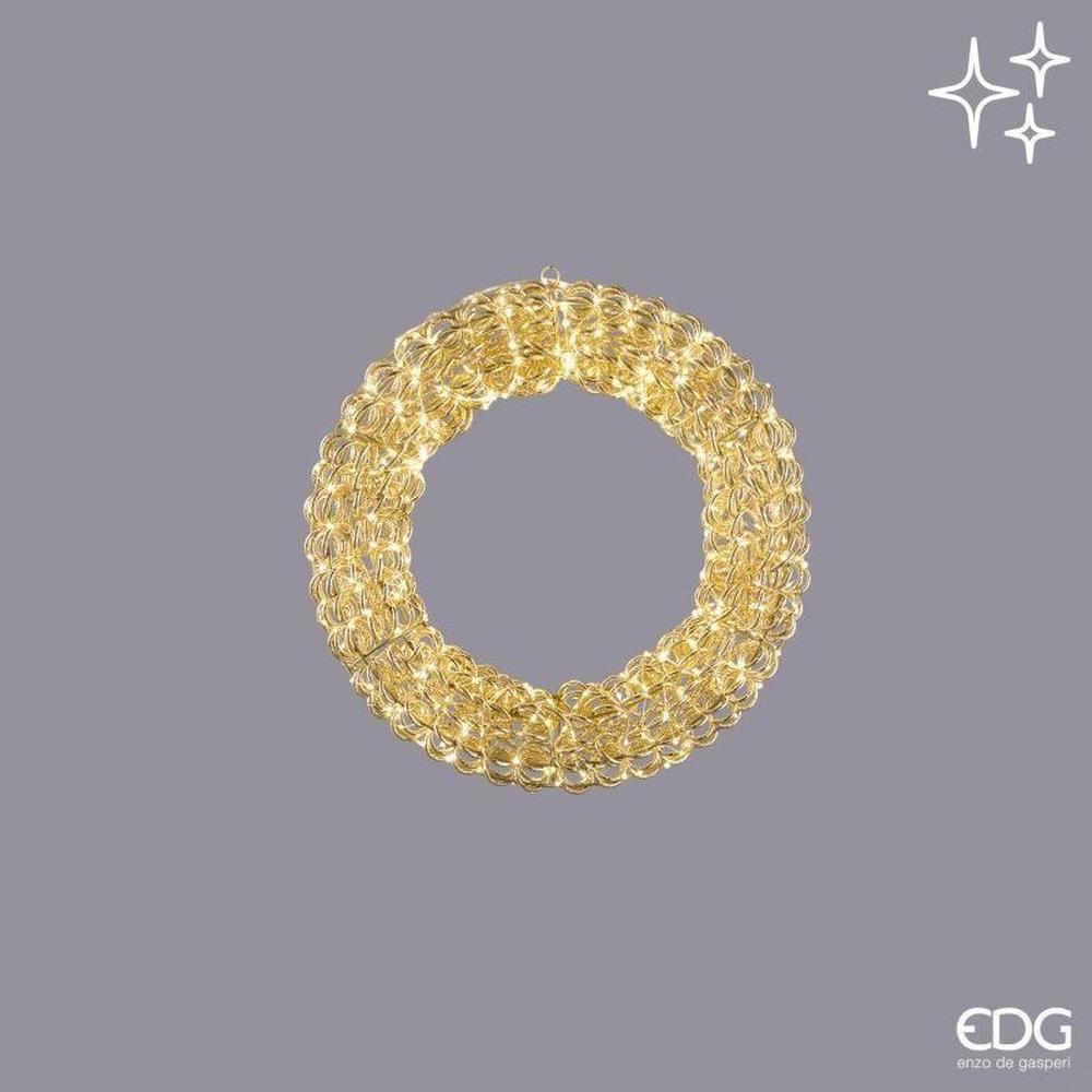 EDG Corona LED Curly Oro D 50 - Imagen 3