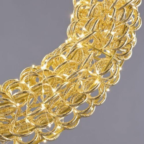 Alternative view of EDG Corona LED Curly Oro D 70