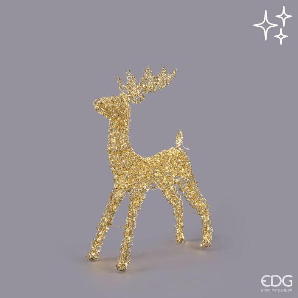 EDG Renna LED Curly Oro, 90 de alto y 53 de largo - Imagen 4