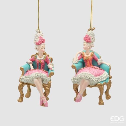 EDG Dama da Appendere Bridgerton H 10,5 - 2 Assortiti