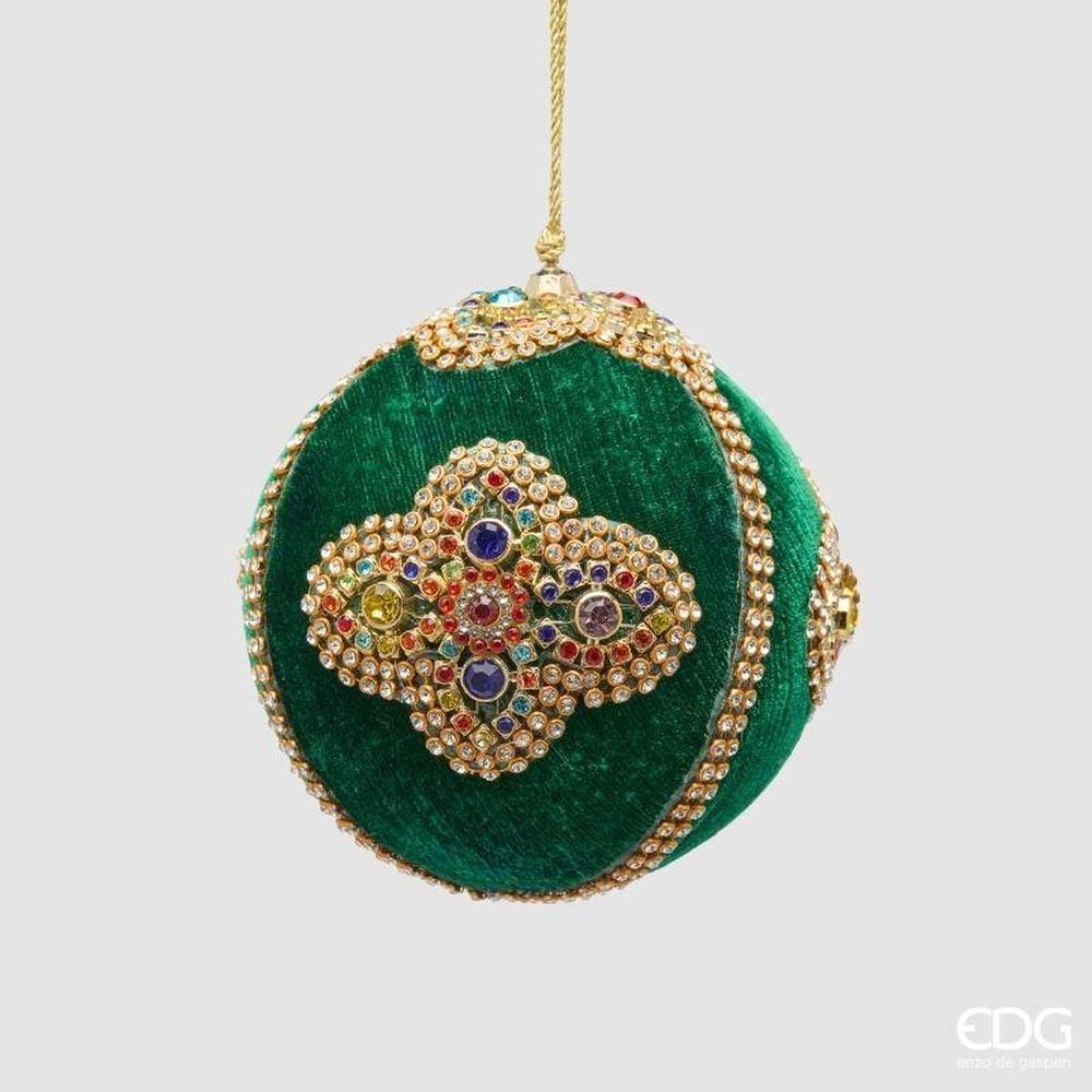 EDG Sfera con Gemme Verde Mix D 10