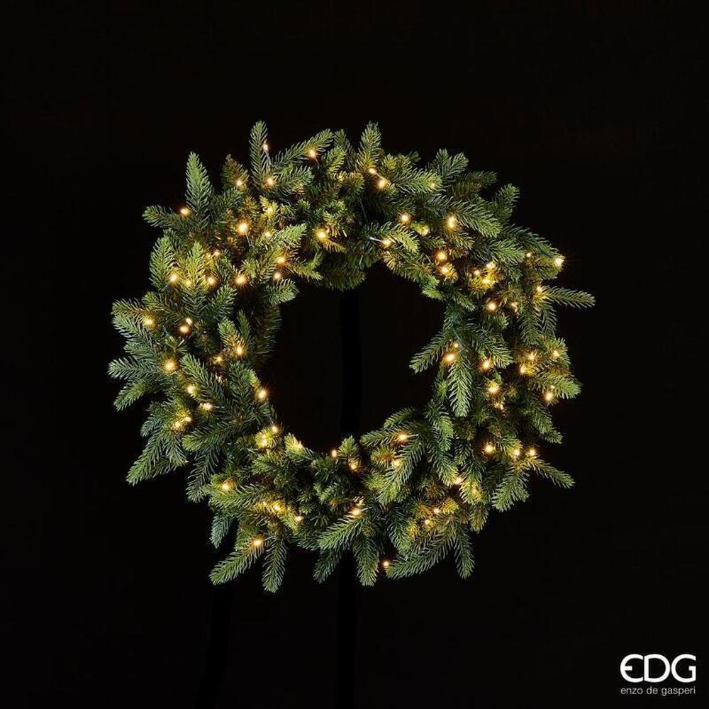 EDG Corona Luxury LED 100 luces verdes, 60 de alto