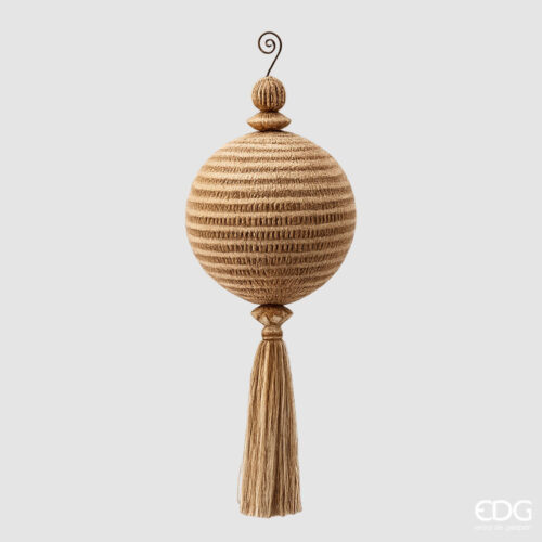 EDG Pallina Tessuto Diamanti con Nappa Oro H 36
