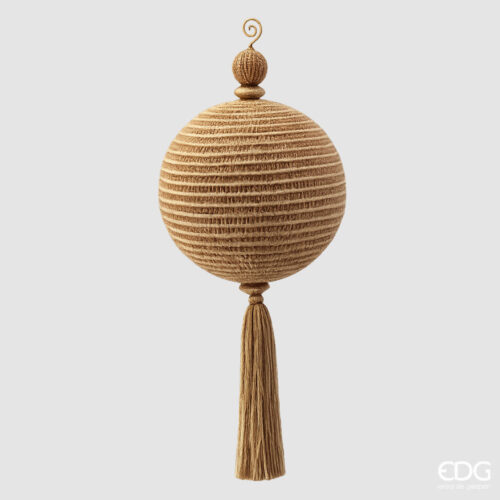 EDG Pallina Tessuto Diamanti con Nappa Oro H 46