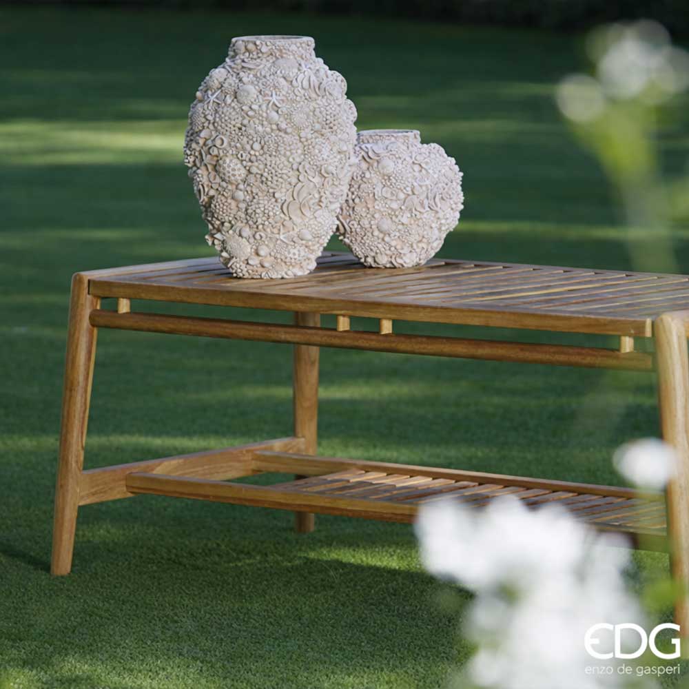 EDG Juego de jardín natural 4 piezas - Natural - Imagen 6
