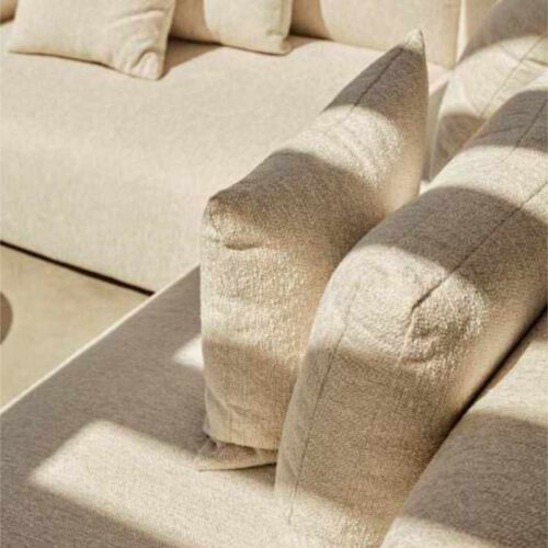 Alternative view of EDG Ensemble de jardin Arnold 6 pièces - Gris clair