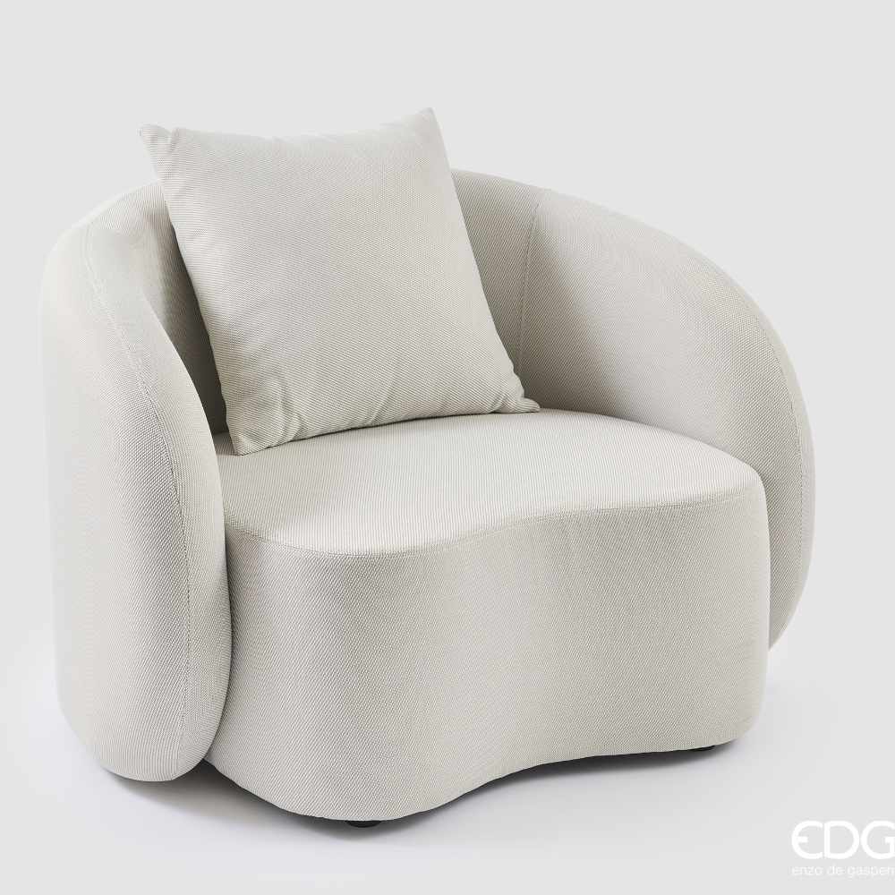Sillón de exterior EDG - Gris claro - Imagen 4